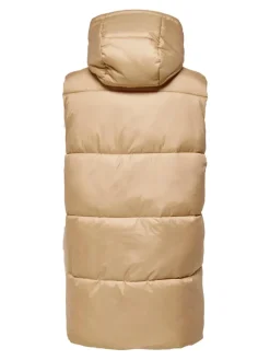 Only Westen*ONLDEMY PADDED WAISTCOAT OTW cuban sand