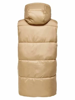 Only Westen*ONLDEMY PADDED WAISTCOAT OTW cuban sand