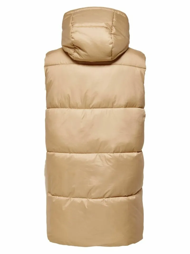 Only Westen*ONLDEMY PADDED WAISTCOAT OTW cuban sand