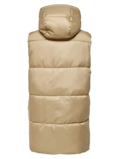 Only Westen*ONLDEMY PADDED WAISTCOAT OTW cuban sand