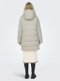 Only Jacken*ONLDOLLY LONG CORDUROY PUFFER OTW moonstruck