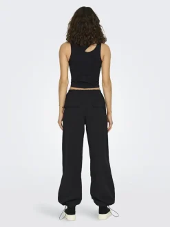 Only Hosen*ONLECHO MW PARACHUTE PANT PNT Black
