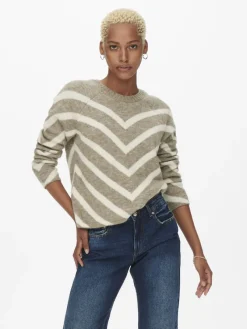 Only Pullover & Sweatshirts*ONLELIZA L/S PULLOVER KNT NOOS Mermaid