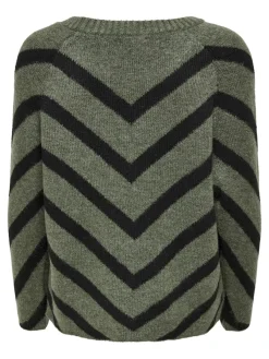 Only Pullover & Sweatshirts*ONLELIZA L/S PULLOVER KNT NOOS lizard