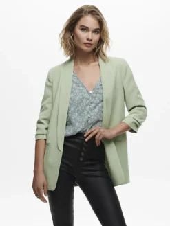 Only Jacken*ONLELLY 3/4 LIFE BLAZER TLR NOOS hellgrau1