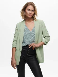 Only Jacken*ONLELLY 3/4 LIFE BLAZER TLR NOOS hellgrau1