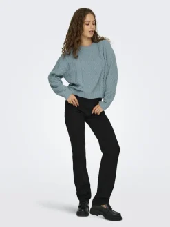 Only Pullover & Sweatshirts*ONLELLY LIFE LS CABLE O-NECK CC KNT arona