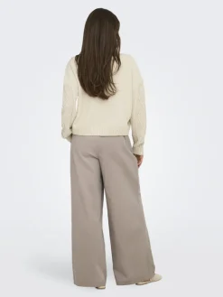 Only Pullover & Sweatshirts*ONLELLY LIFE LS CABLE O-NECK CC KNT birch