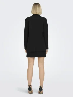 Only Jacken*ONLELLY LIFE L/S LOOSE BLAZER TLR NOOS Black
