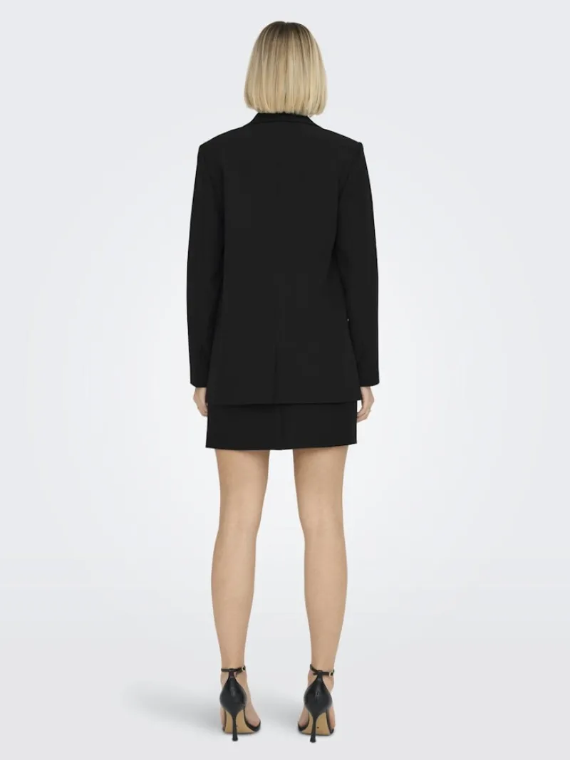 Only Jacken*ONLELLY LIFE L/S LOOSE BLAZER TLR NOOS Black