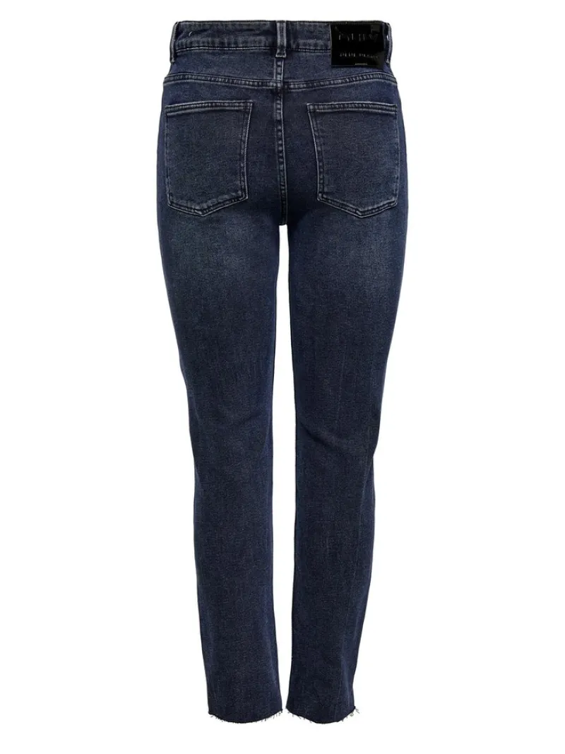 Only Jeans*ONLEMILY HW ST RW CR AK MAE546 NOOS blue black denim