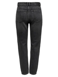 Only Jeans*ONLEMILY HW STR ANK DNM NAS997 NOOS Black Denim