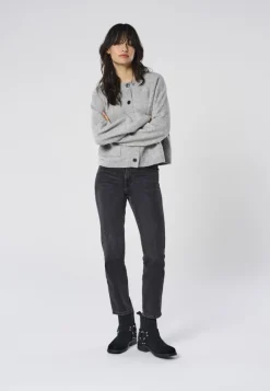 Only Jeans*ONLEMILY HW STR ANK DNM NAS997 NOOS Black Denim