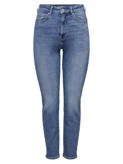 Only Jeans*ONLEMILY STRETCH HW ST AK DNM CRO571NOOS Medium Blue Denim