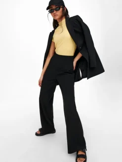 Only Hosen*ONLEMMA WIDE PANT NOOS JRS Black