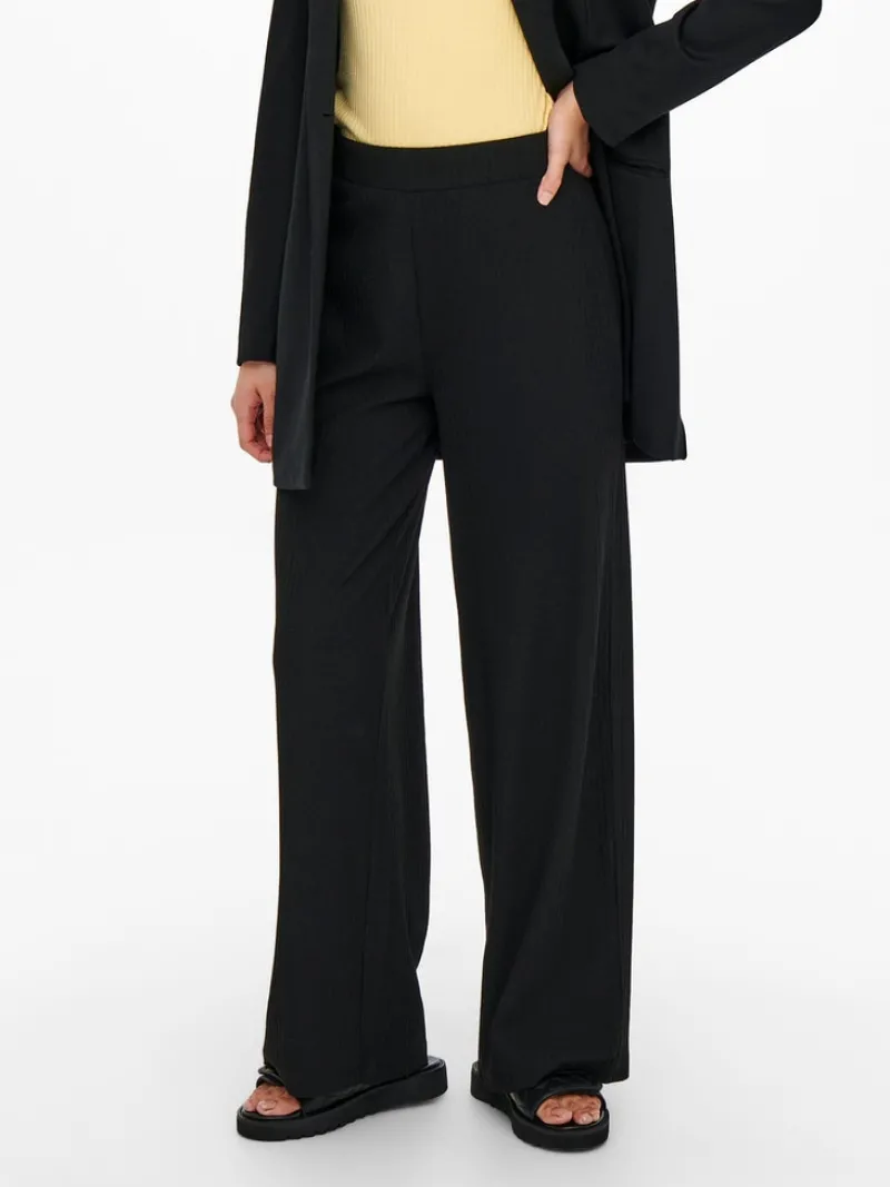 Only Hosen*ONLEMMA WIDE PANT NOOS JRS Black
