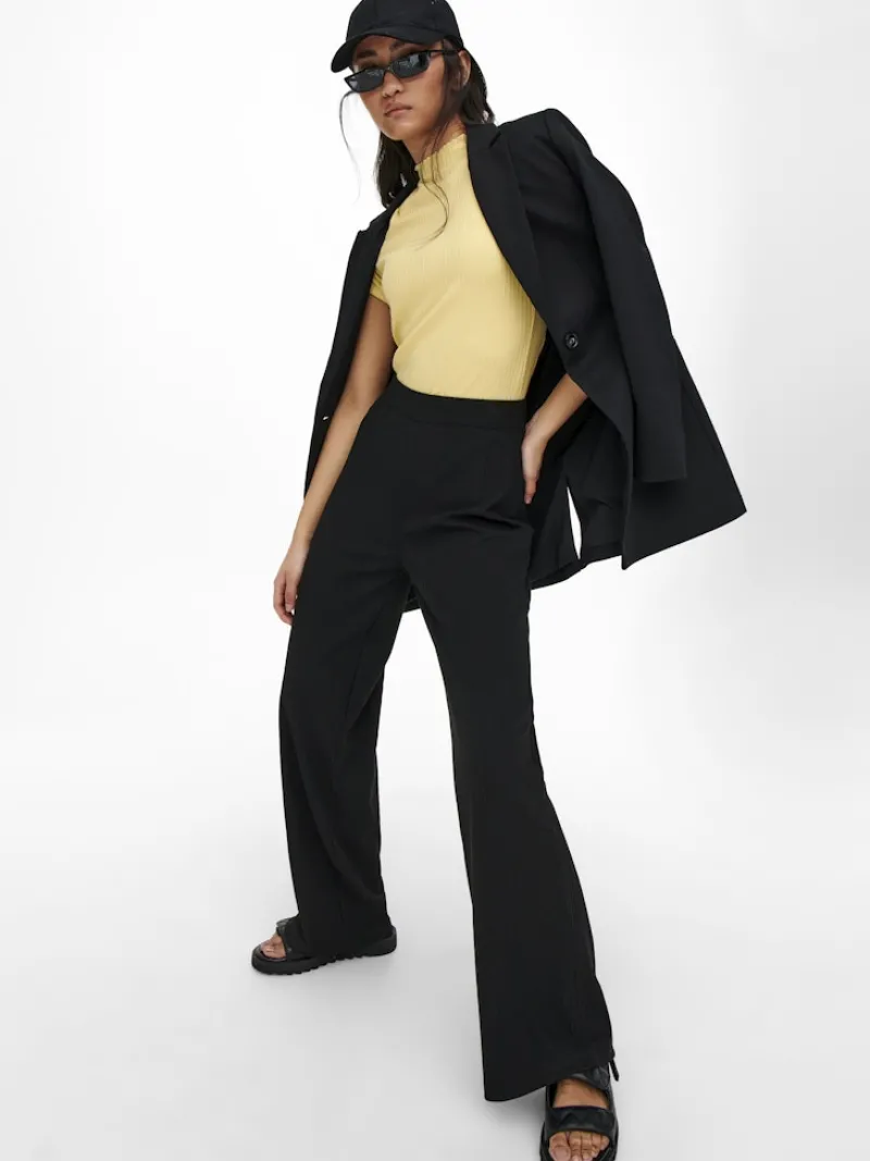 Only Hosen*ONLEMMA WIDE PANT NOOS JRS Black