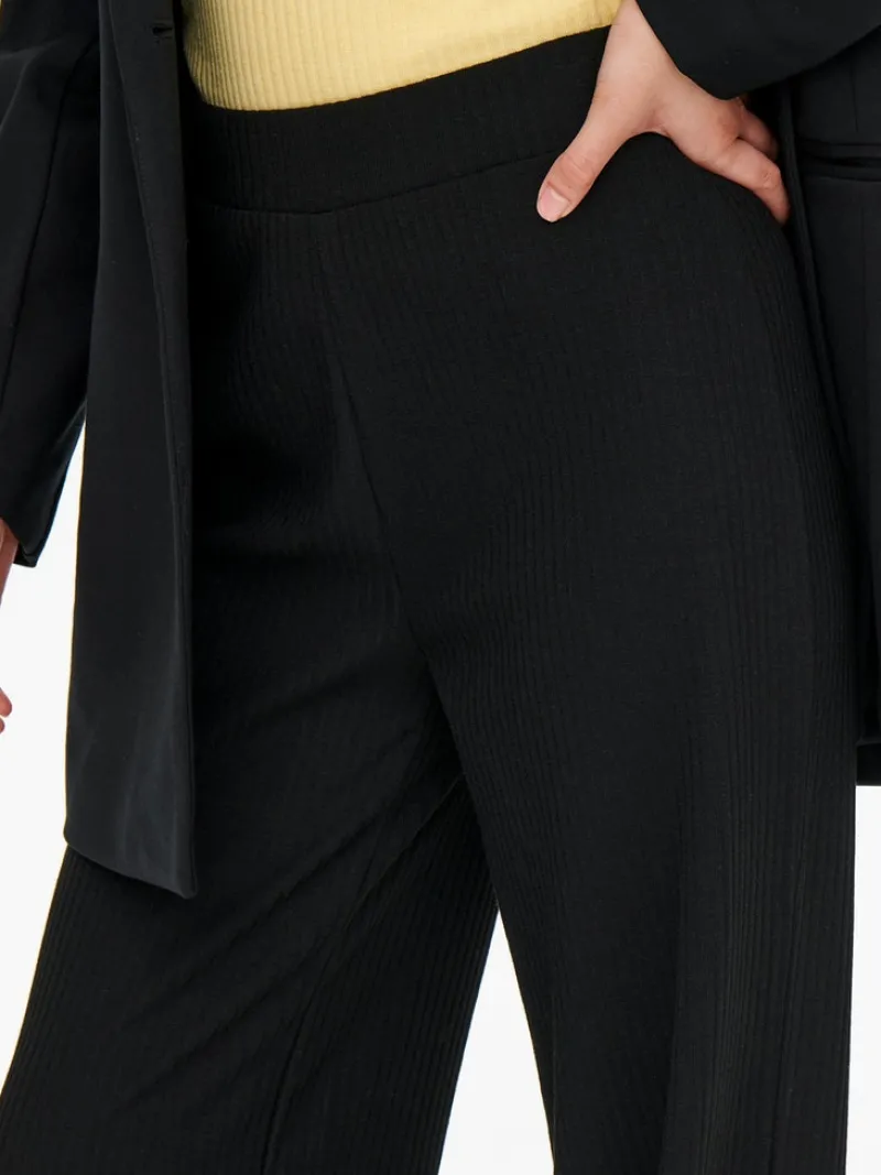 Only Hosen*ONLEMMA WIDE PANT NOOS JRS Black