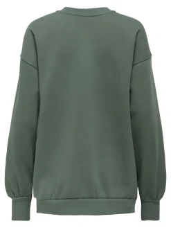 Only Pullover & Sweatshirts*ONLEVISA L/S OVERSIZED O-NECK SWT Balsam Green