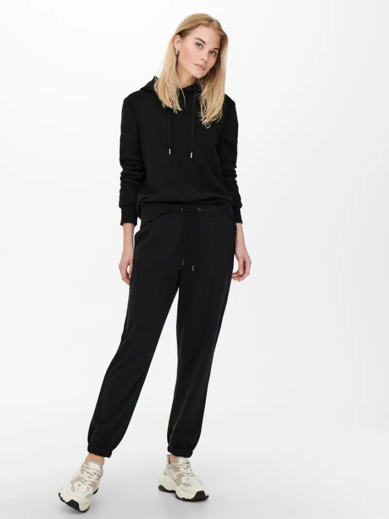 Only Hosen*ONLFEEL SUMMER PANT SWT Black