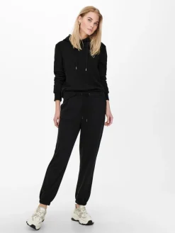 Only Hosen*ONLFEEL SUMMER PANT SWT Black