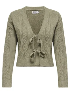 Only Pullover & Sweatshirts*ONLFIA LS STRING CARDIGAN KNT NOOS CUB