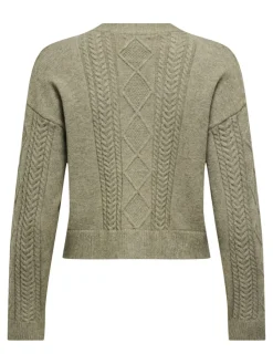 Only Pullover & Sweatshirts*ONLFIA LS STRING CARDIGAN KNT NOOS CUB