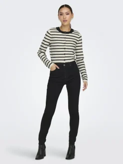 Only Pullover & Sweatshirts*ONLFIE LS CARDIGAN CS KNT Black