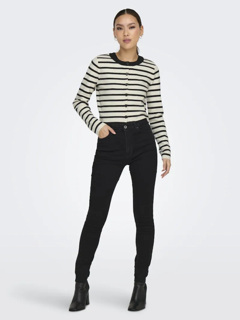 Only Pullover & Sweatshirts*ONLFIE LS CARDIGAN CS KNT Black