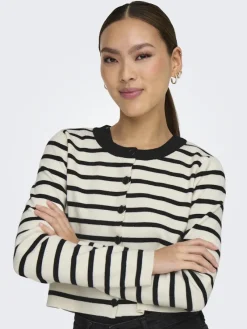 Only Pullover & Sweatshirts*ONLFIE LS CARDIGAN CS KNT Black