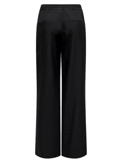 Only Hosen*ONLGINNY HW WIDE PULL-UP PANT OY PNT Black