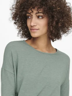 Only Shirts*ONLGLAMOUR 3/4 TOP JRS NOOS grau1