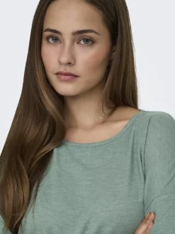 Only Shirts*ONLGLAMOUR 3/4 TOP JRS NOOS grau1