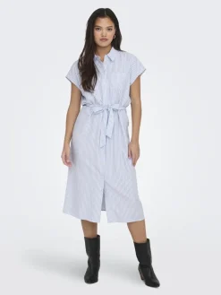 Only Kleider*ONLHANNOVER SARAH SS POCKET DRESS Cloud Dancer