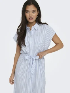 Only Kleider*ONLHANNOVER SARAH SS POCKET DRESS Cloud Dancer