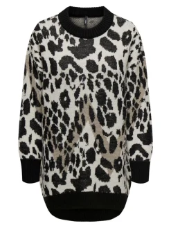 Only Pullover & Sweatshirts*ONLHELENA LS JQ ONECK RP KNT birch