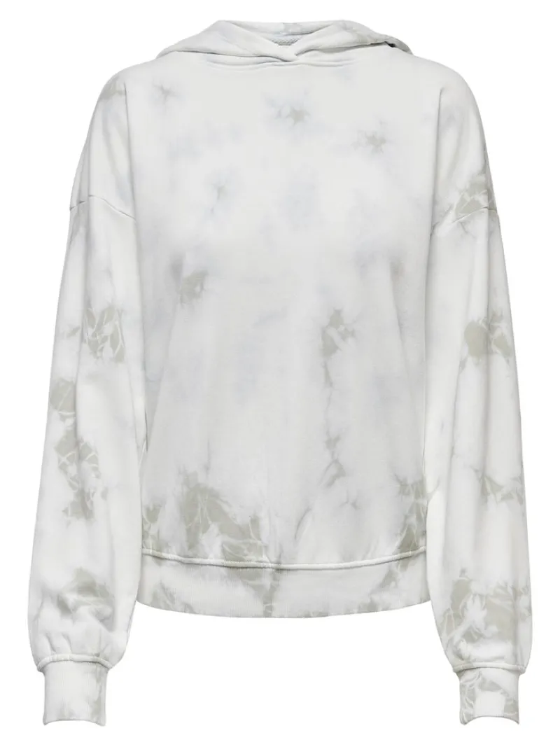 Only Pullover & Sweatshirts*ONLHELLA L/S HOOD SWT pumice stone