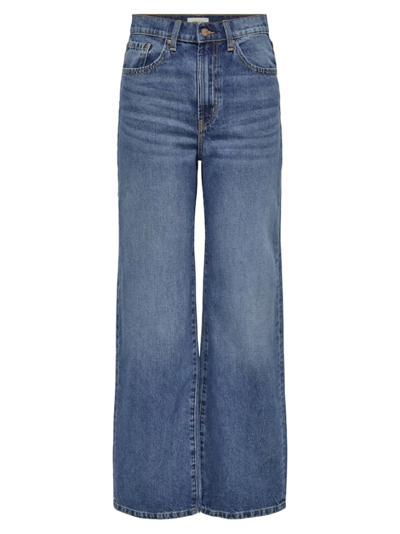 Only Jeans*ONLHOPE EX HW WIDE DNM ADD465 NOOS Medium Blue Denim