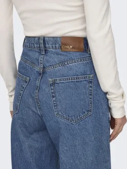 Only Jeans*ONLHOPE EX HW WIDE DNM ADD465 NOOS Medium Blue Denim