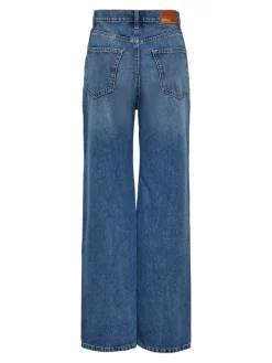 Only Jeans*ONLHOPE EX HW WIDE DNM ADD465 NOOS Medium Blue Denim