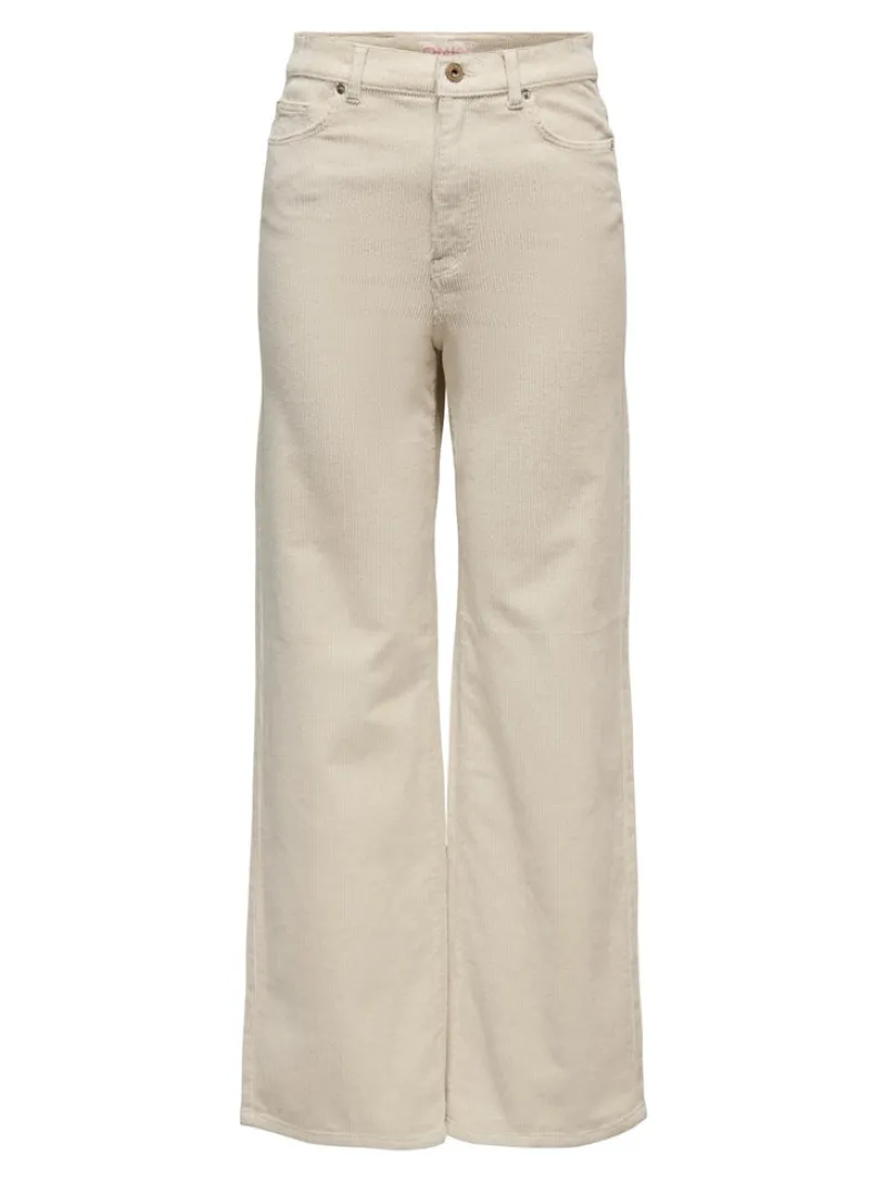 Only Hosen*ONLHOPE GLOBAL EX HW WIDE CORD PNT NOOS oatmeal