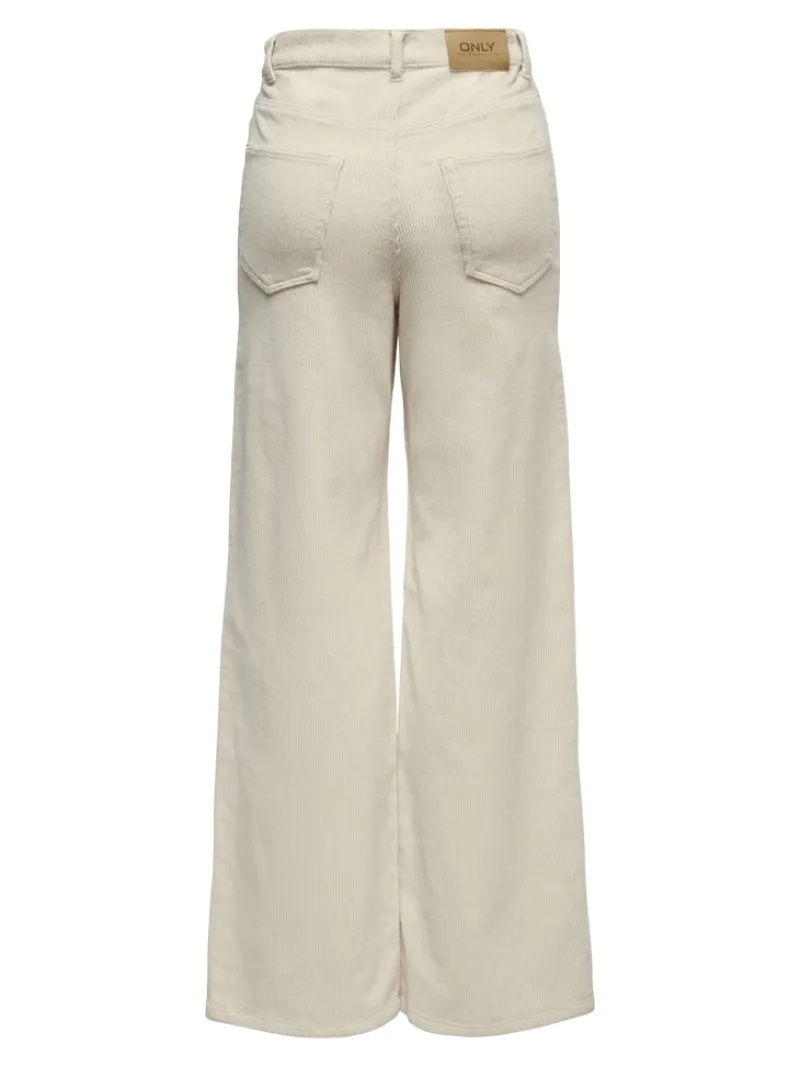 Only Hosen*ONLHOPE GLOBAL EX HW WIDE CORD PNT NOOS oatmeal