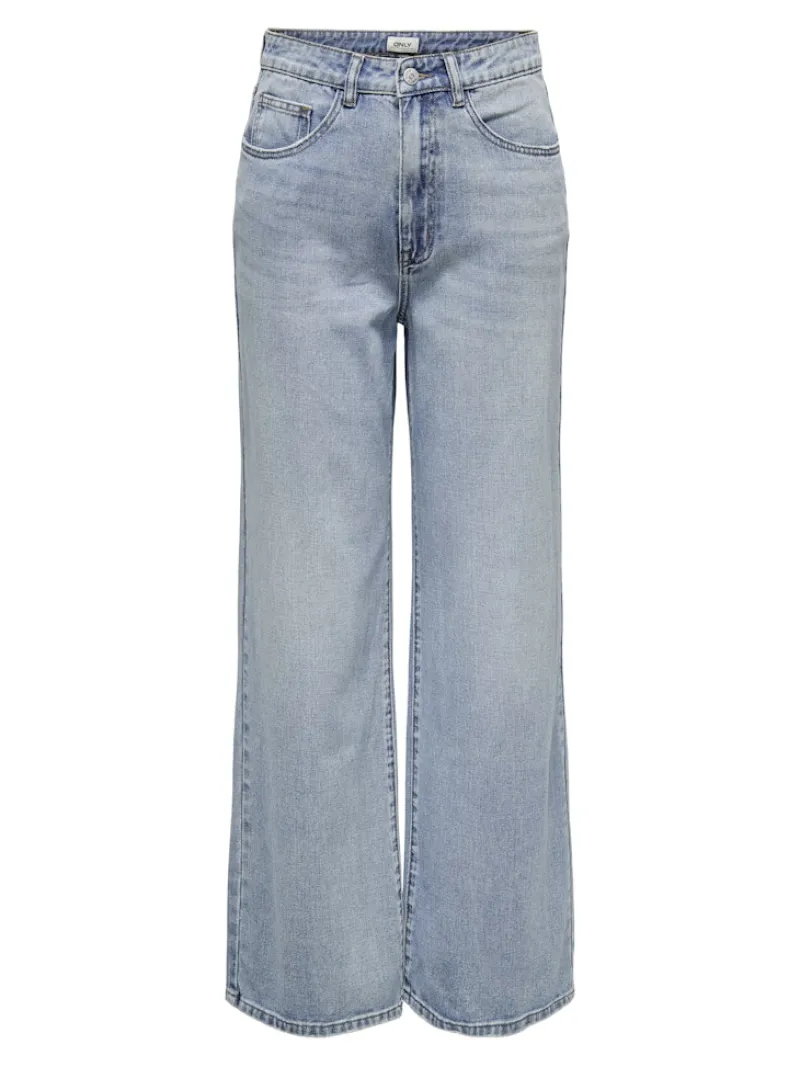 Only Jeans*ONLHOPE HW WIDE DNM DNM SIJ BOX Light Blue Denim