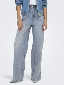 Only Jeans*ONLHOPE HW WIDE DNM DNM SIJ BOX Light Blue Denim