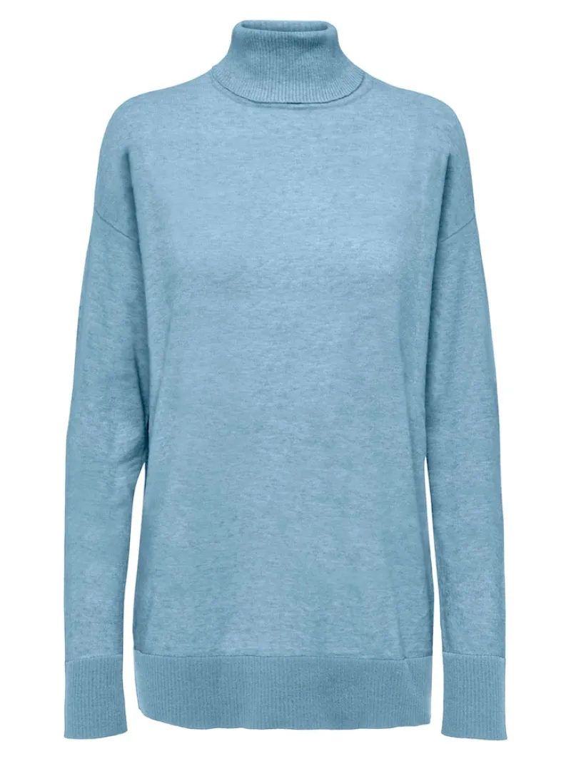 Only Pullover & Sweatshirts*ONLIBI LS LONG ROLLNECK CC KNT angel falls