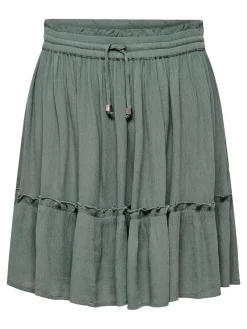 Only Röcke*ONLIBIZA LIFE SHORT SKIRT WVN NOOS Balsam Green