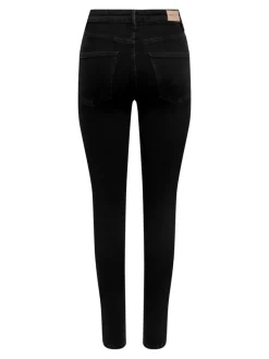 Only Jeans*ONLICONIC HW SK LONG ANK DNM NOOS Black Denim