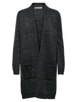 Only Pullover & Sweatshirts*ONLJADE L/S CARDIGAN KNT NOOS Dark Grey Melange