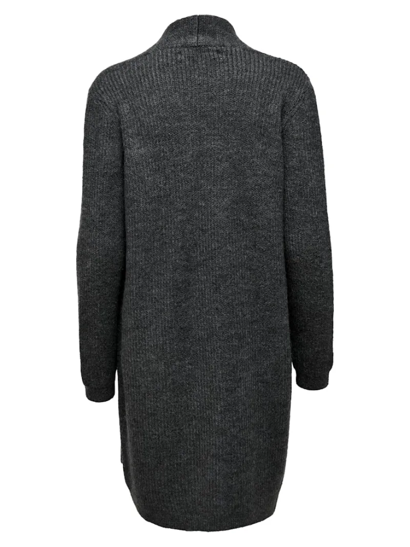 Only Pullover & Sweatshirts*ONLJADE L/S CARDIGAN KNT NOOS Dark Grey Melange