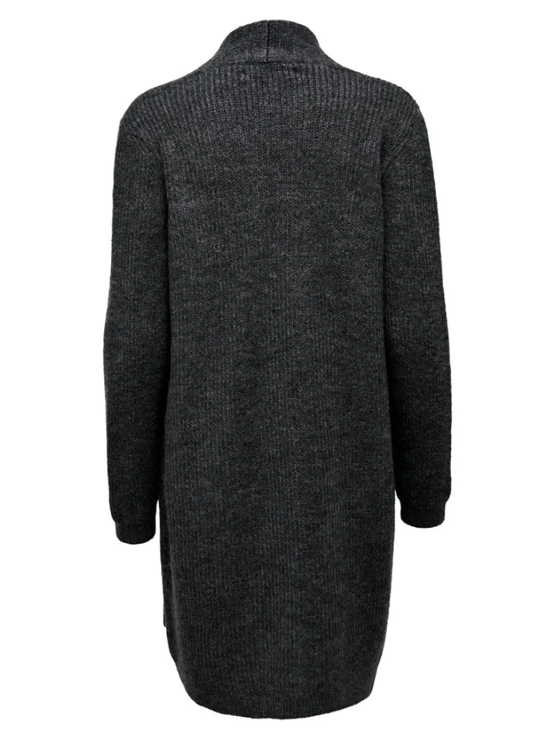 Only Pullover & Sweatshirts*ONLJADE L/S CARDIGAN KNT NOOS Dark Grey Melange